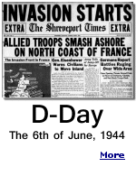 Timeline of the D-Day landings of 6th June 1944 hour by hour as events unfolded on the day.